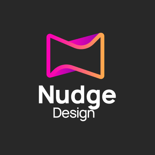nudge_design_logo_outline_couleur_fond_noir